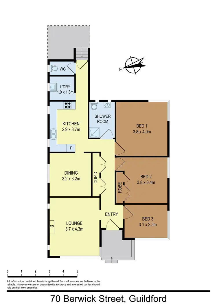 Floorplan of Homely house listing, 70 Berwick Street, Guildford NSW 2161