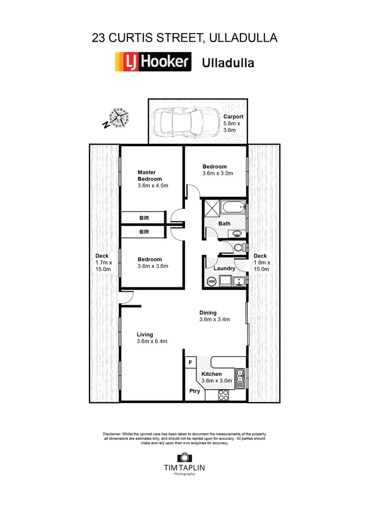 Floorplan of Homely house listing, 23 Curtis Street, Ulladulla NSW 2539