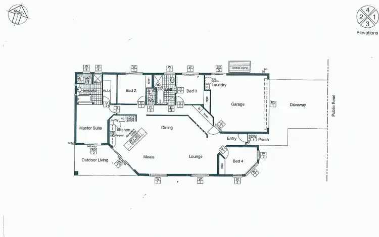 Floorplan of Homely house listing, 6 Crowson Close, Durack NT 830
