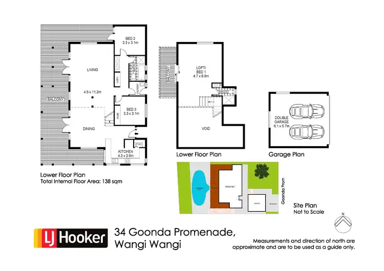 Floorplan of Homely house listing, 34 Goonda Promenade, Wangi Wangi NSW 2267