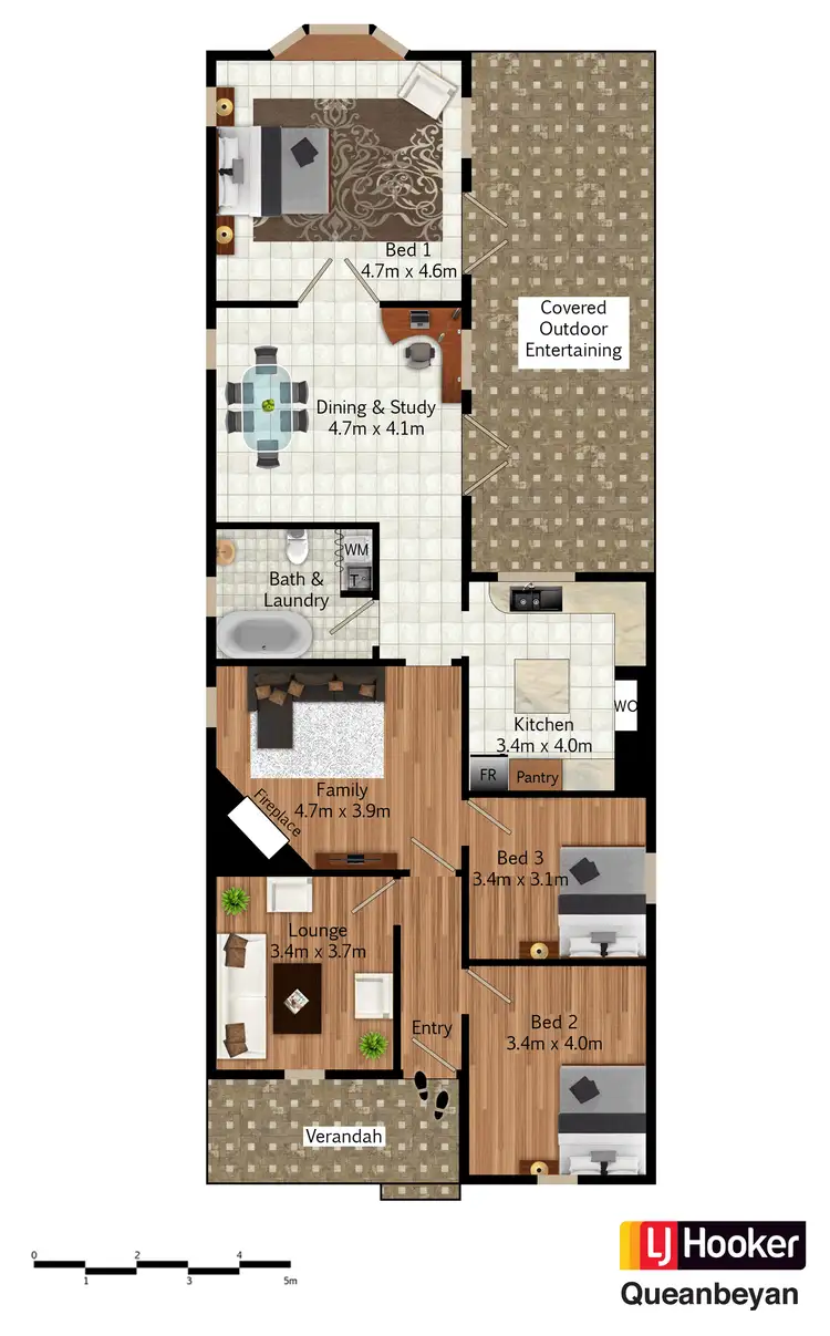 Floorplan of Homely house listing, 25 Campbell Street, Queanbeyan NSW 2620