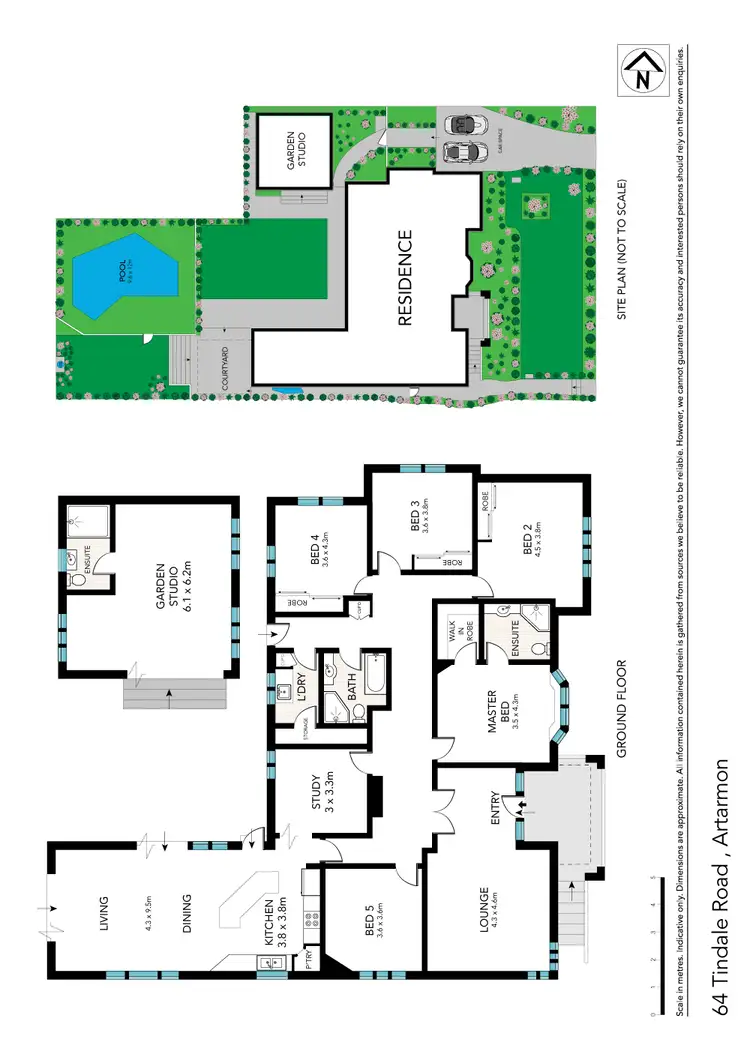 Floorplan of Homely house listing, 64 Tindale Road, Artarmon NSW 2064