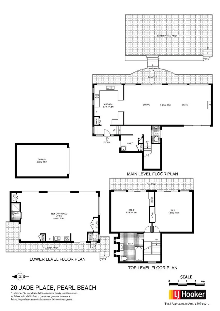 Floorplan of Homely house listing, 20 Jade Place, Pearl Beach NSW 2256