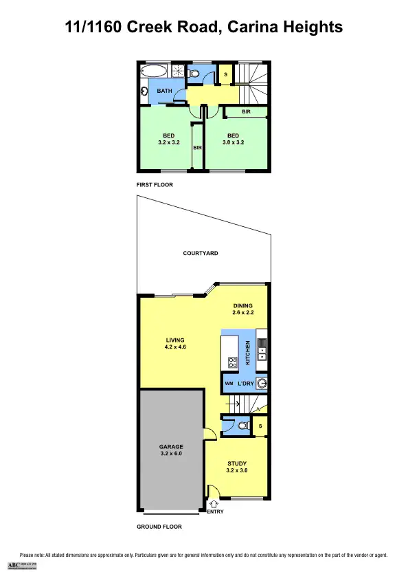 Floorplan of Homely townhouse listing, 11/1160 Creek Road, Carina Heights QLD 4152