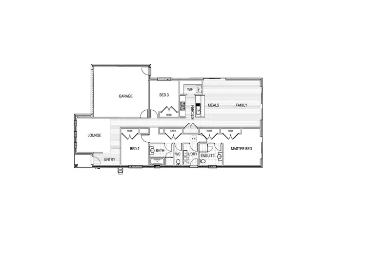 Floorplan of Homely house listing, 13 Corymbia Court, Truganina VIC 3029