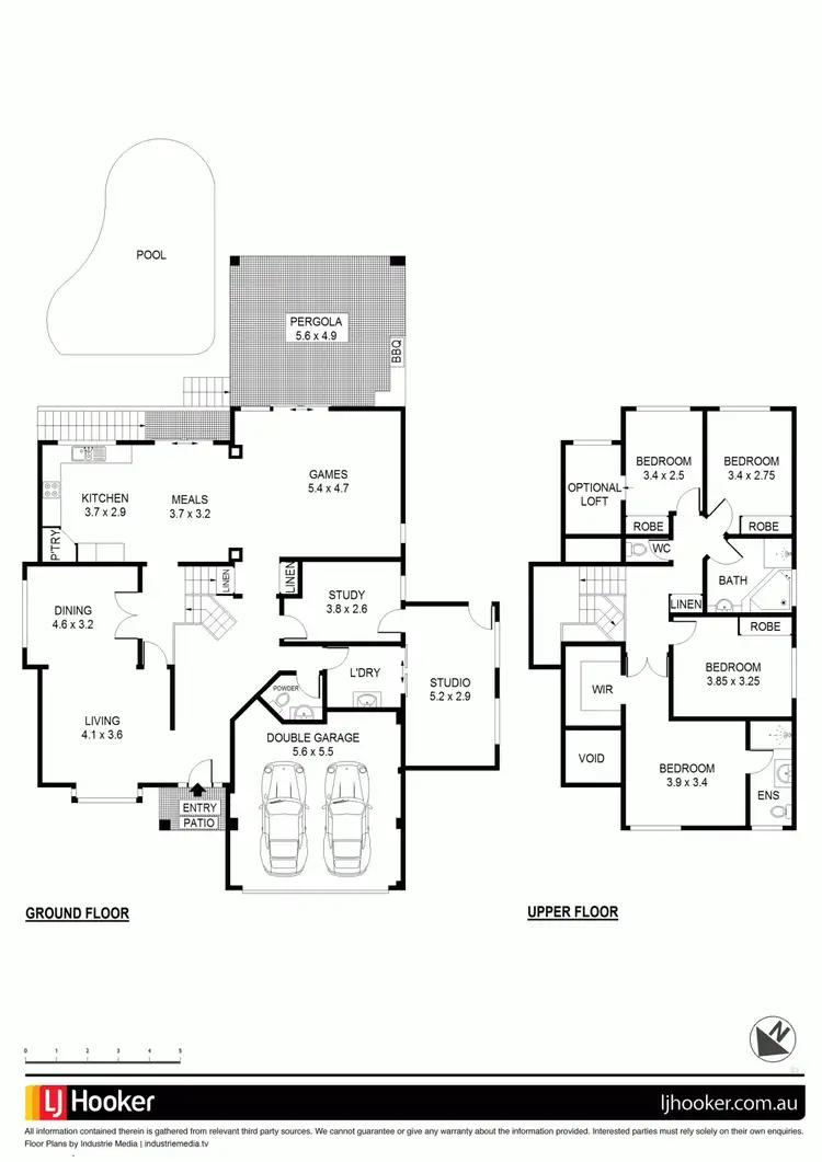 Floorplan of Homely house listing, 32 Fintry Court, Kellyville NSW 2155