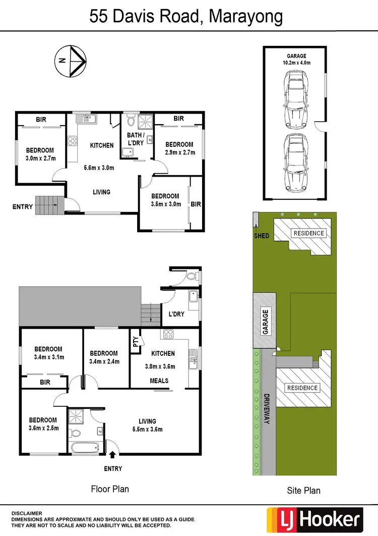Floorplan of Homely house listing, 55 Davis Road, Marayong NSW 2148