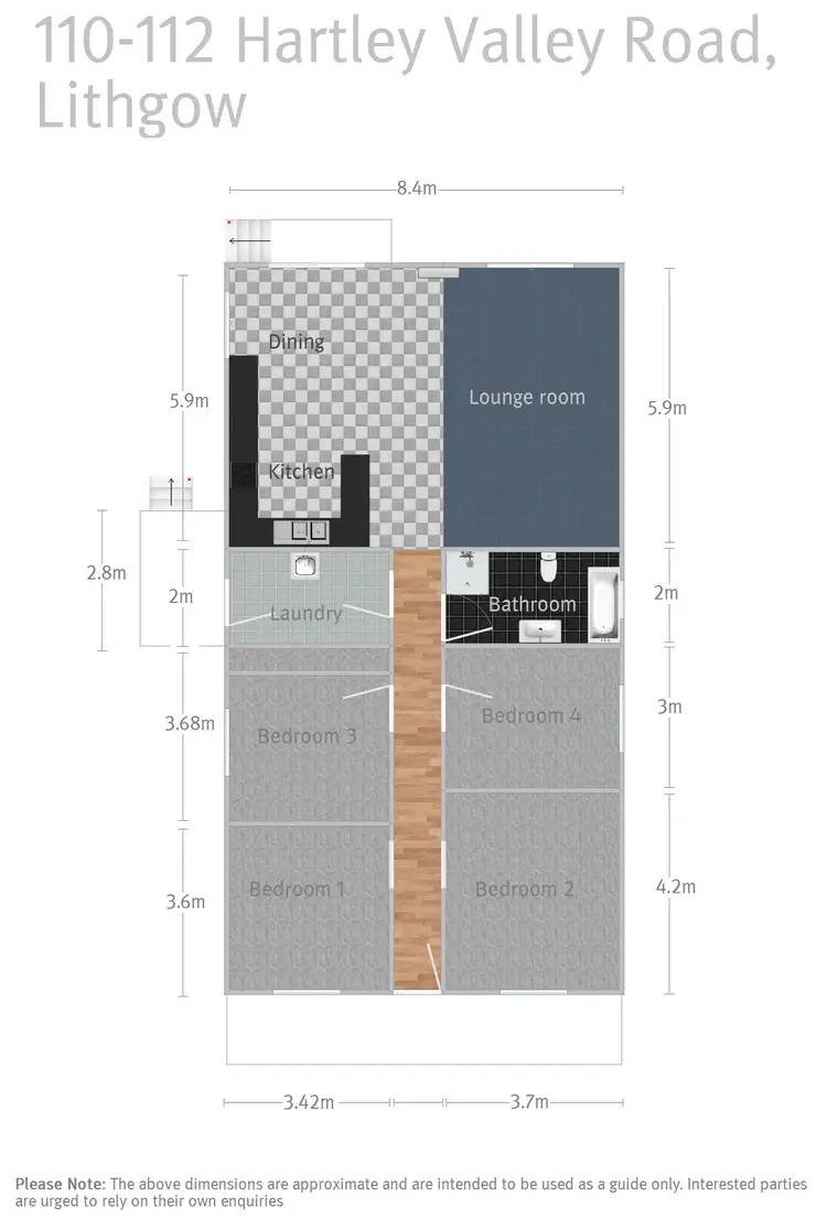 Floorplan of Homely house listing, 110-112 Hartley Valley Road, Lithgow NSW 2790