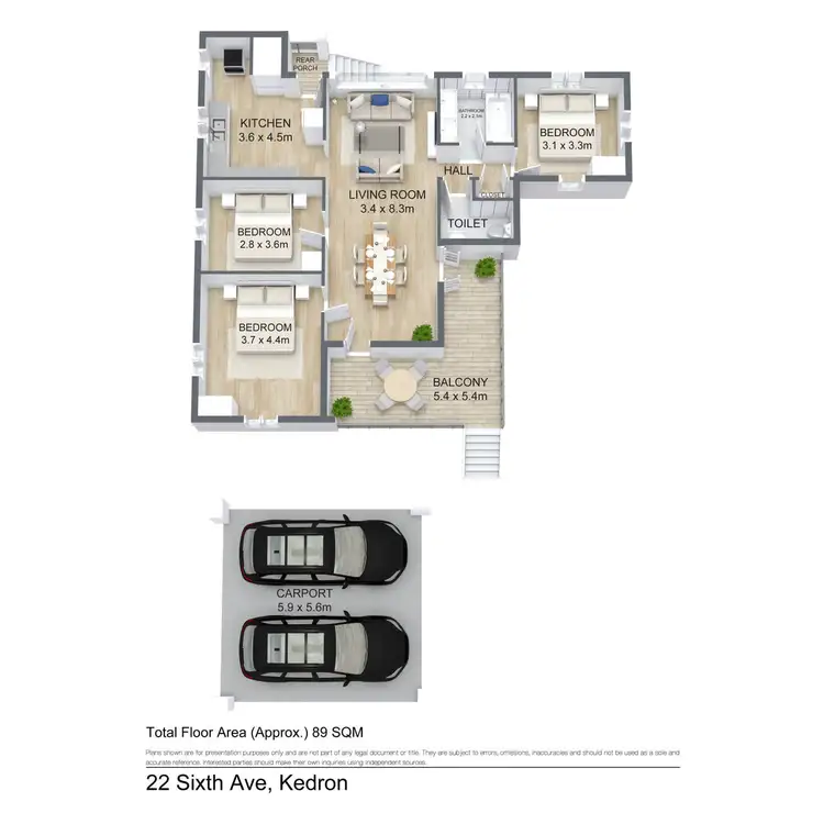Floorplan of Homely house listing, 24 Sixth Avenue, Kedron QLD 4031