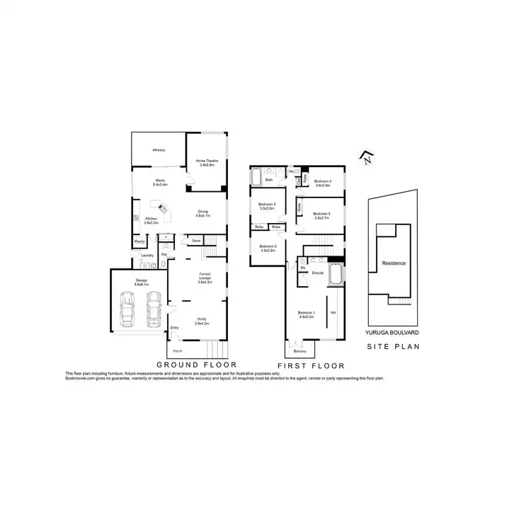Floorplan of Homely house listing, 82 Yuruga Boulevard, Point Cook VIC 3030