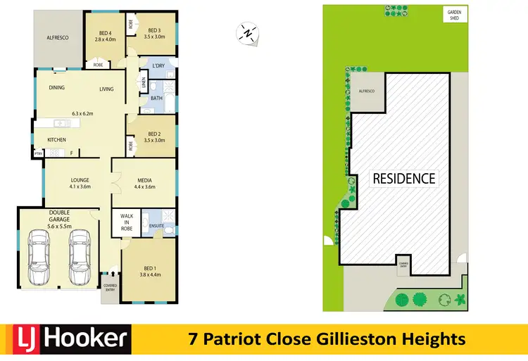 Floorplan of Homely house listing, 7 Patriot Close, Gillieston Heights NSW 2321