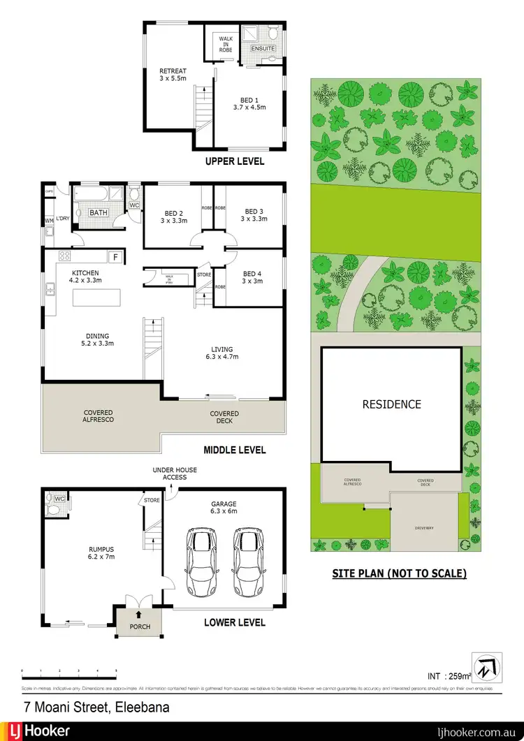 Floorplan of Homely house listing, 7 Moani Street, Eleebana NSW 2282
