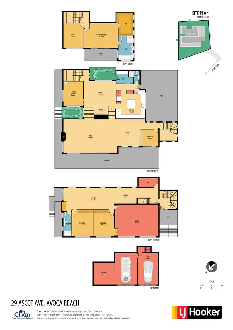 Floorplan of Homely house listing, 29 Ascot Avenue, Avoca Beach NSW 2251