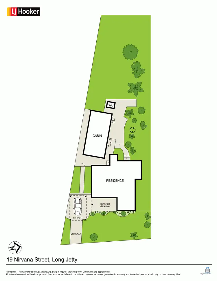 Floorplan of Homely house listing, 19 Nirvana St, Long Jetty NSW 2261