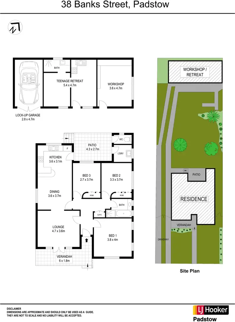Floorplan of Homely house listing, 38 Banks Street, Padstow NSW 2211