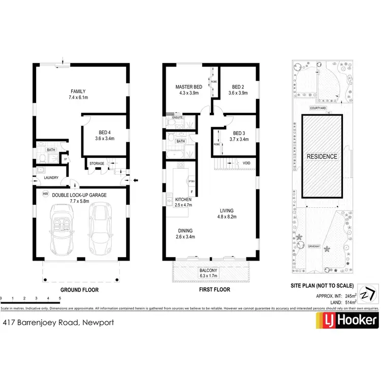 Floorplan of Homely house listing, 417 Barrenjoey Road, Newport NSW 2106