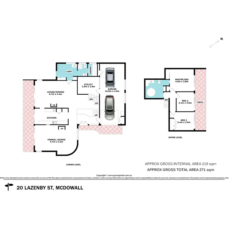 Floorplan of Homely house listing, 20 Lazenby Street, Mcdowall QLD 4053