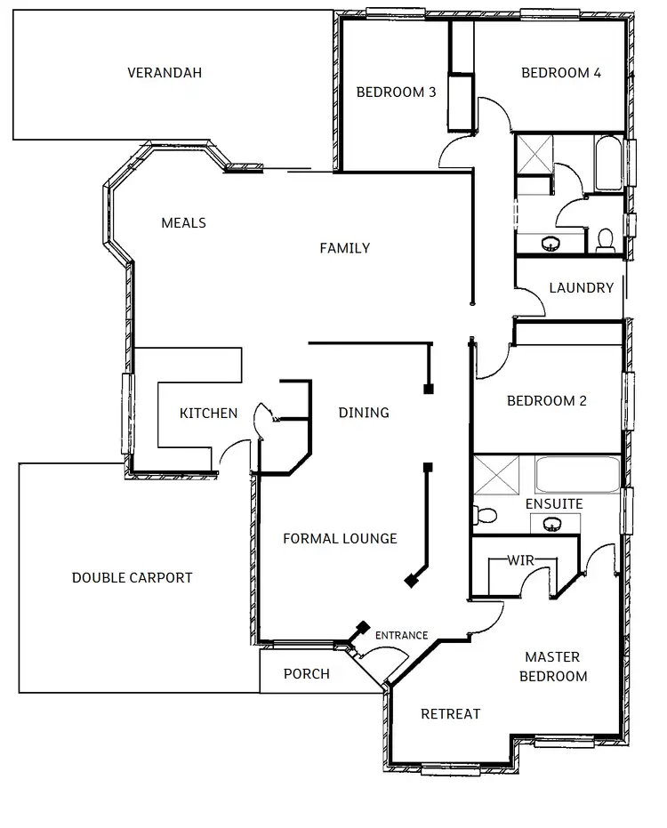Floorplan of Homely house listing, 4 Petrel Court, Hewett SA 5118