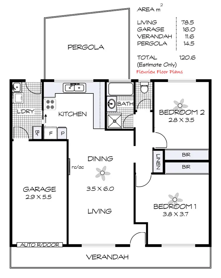Floorplan of Homely unit listing, Unit 3/207 Fenchurch Street, Goolwa SA 5214