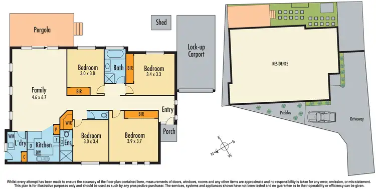 Floorplan of Homely unit listing, 132A Doveton Avenue, Doveton VIC 3177