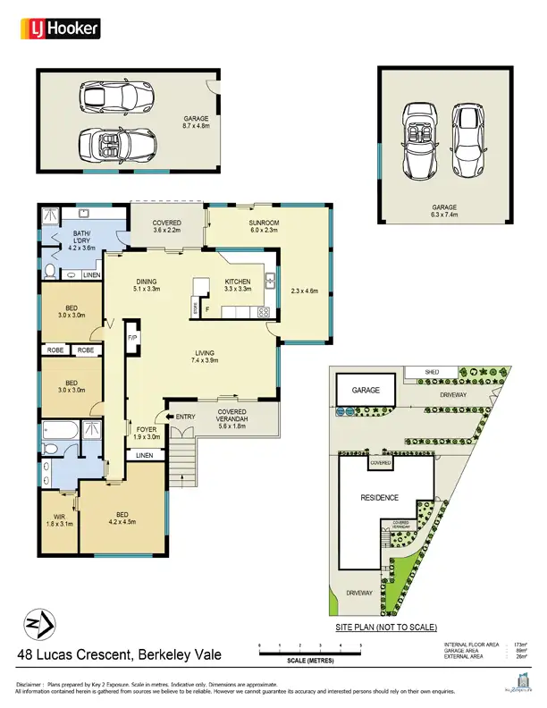 Floorplan of Homely house listing, 48 Lucas Crescent, Berkeley Vale NSW 2261