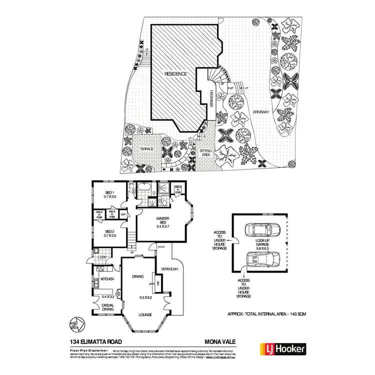 Floorplan of Homely house listing, 134 Elimatta Road, Mona Vale NSW 2103