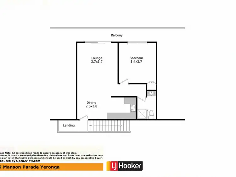 Floorplan of Homely block of units listing, 9 Manson Parade, Yeronga QLD 4104