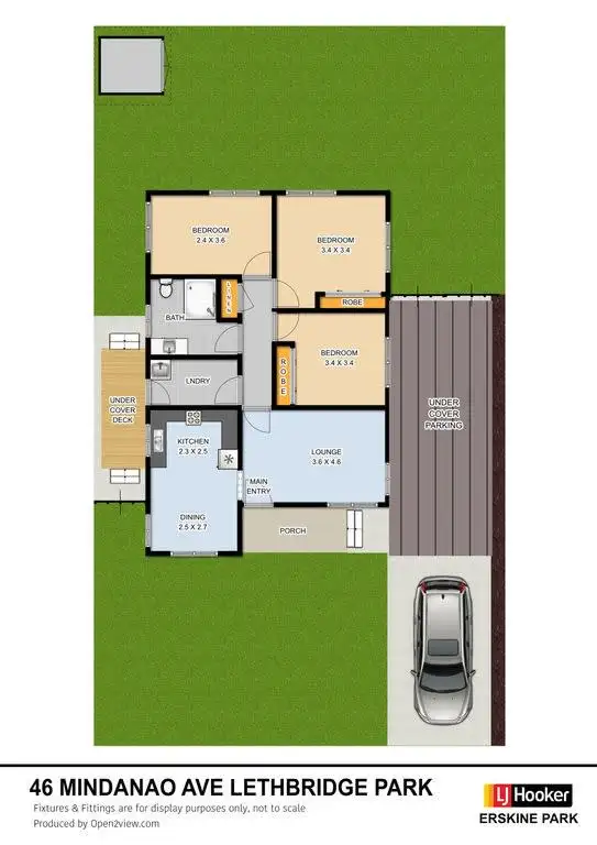 Floorplan of Homely house listing, 46 Mindanao Avenue, Lethbridge Park NSW 2770