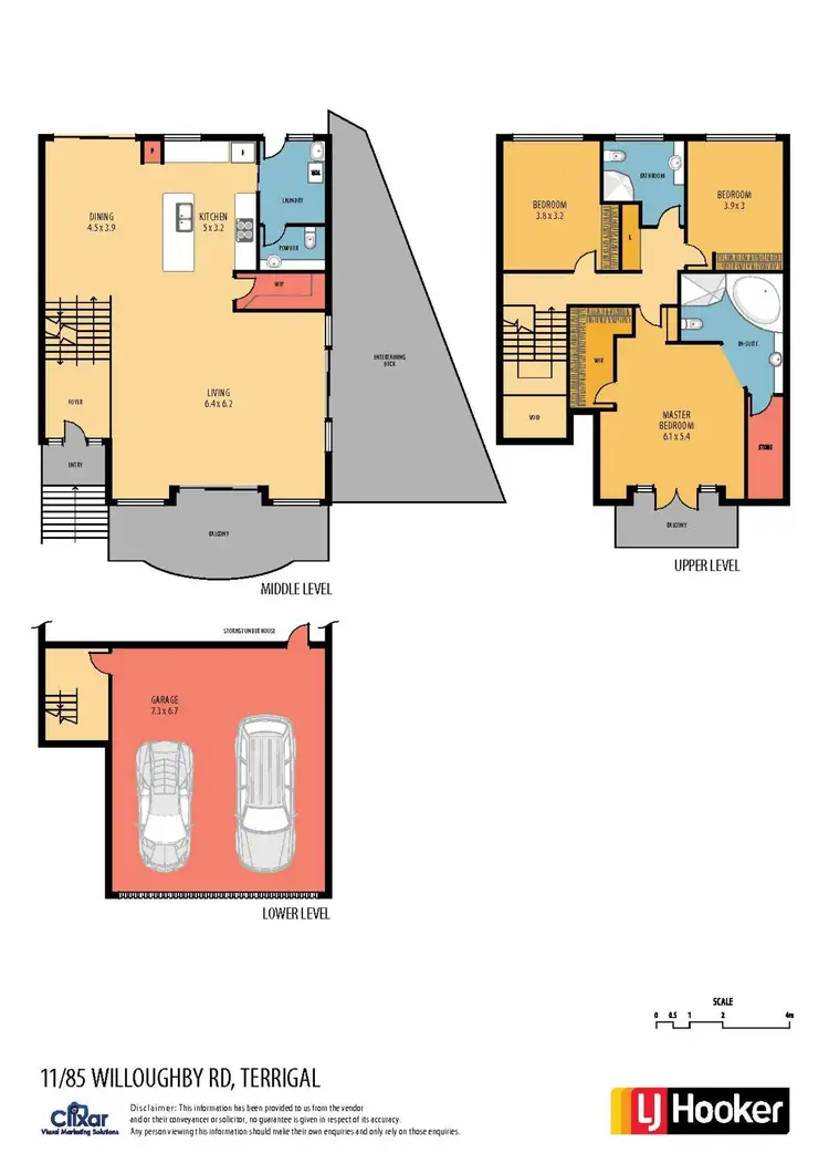 Floorplan of Homely townhouse listing, 11/85-89 Willoughby Road, Terrigal NSW 2260