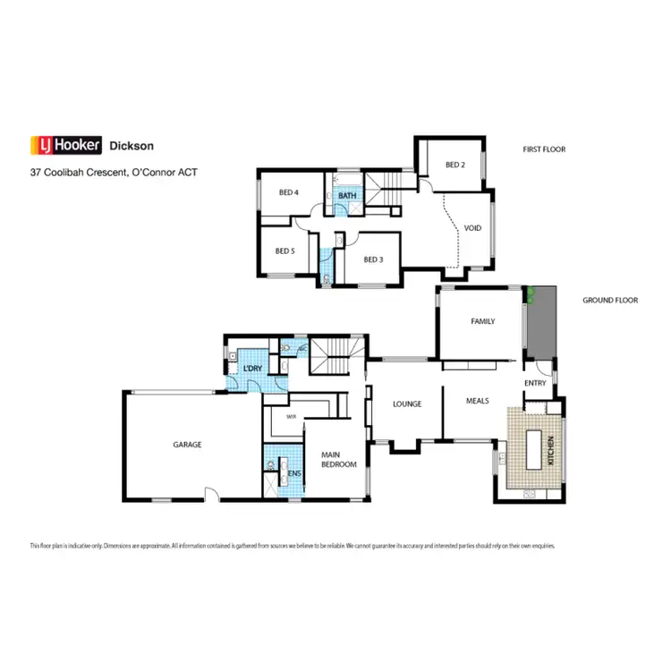 Floorplan of Homely house listing, 37 Coolibah Crescent, O'connor ACT 2602