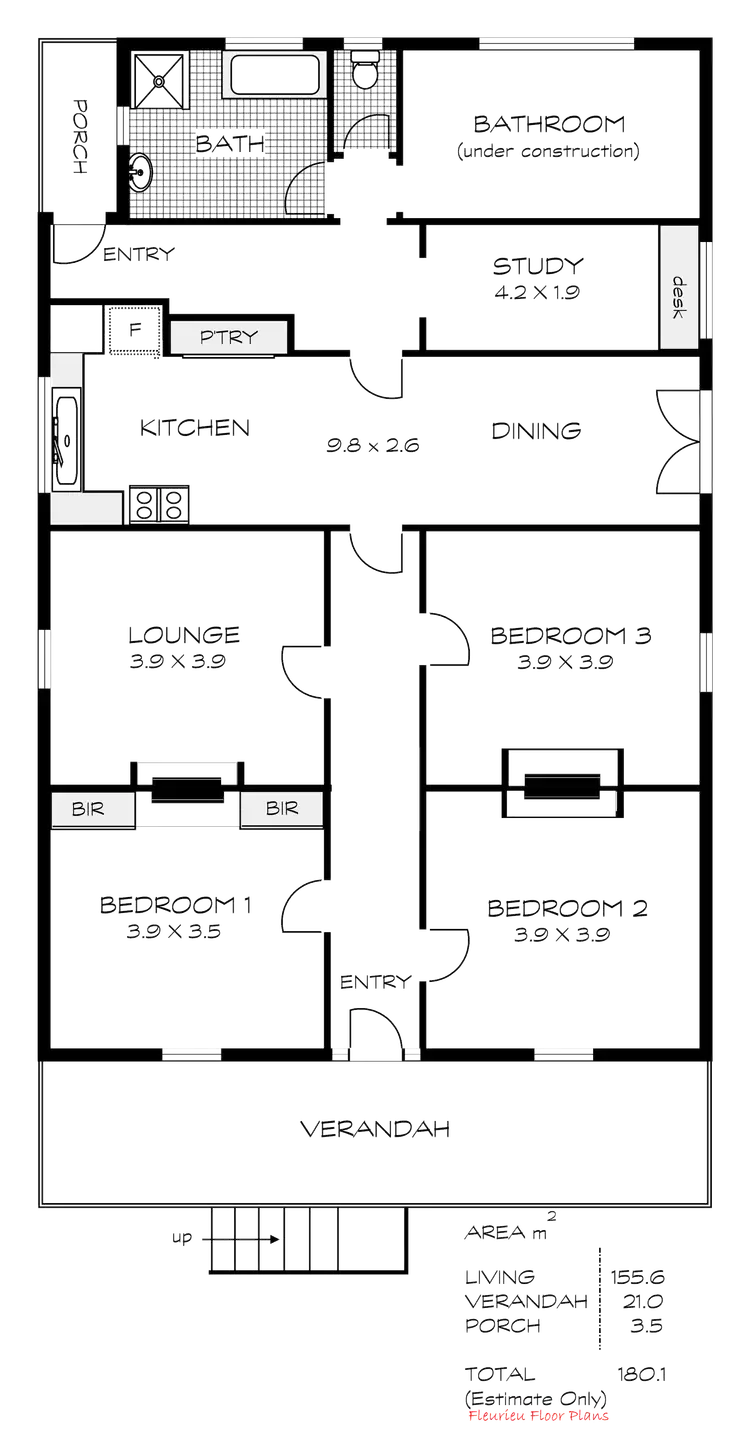 Floorplan of Homely house listing, 78 Old Telegraph Rd (off Glenford Gully Rd), Middleton SA 5213