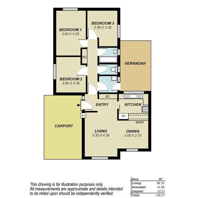 Floorplan of Homely house listing, 4 Stone Court, Parafield Gardens SA 5107