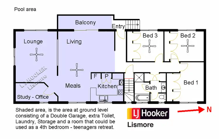 Floorplan of Homely house listing, 39 Allambie Drive, Goonellabah NSW 2480