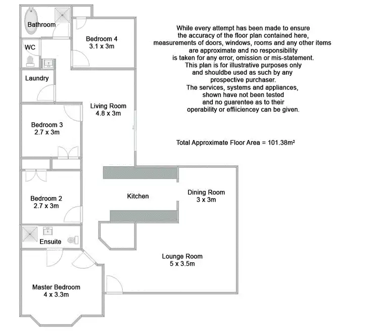 Floorplan of Homely house listing, 17 Ethion Drive, Regents Park QLD 4118