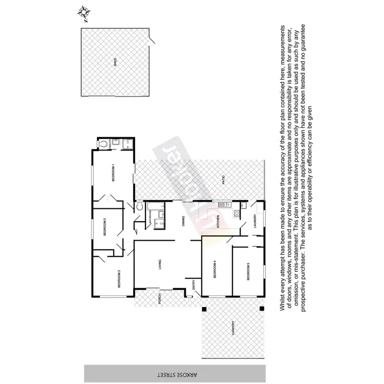 Floorplan of Homely house listing, 32 Arkose Street, Eight Mile Plains QLD 4113