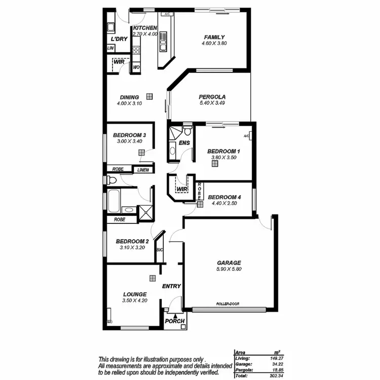 Floorplan of Homely house listing, 17 Baynes Court, Greenwith SA 5125