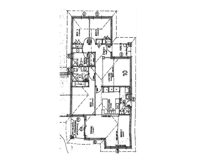 Floorplan of Homely unit listing, Unit 10/33 Central Road, Kalamunda WA 6076