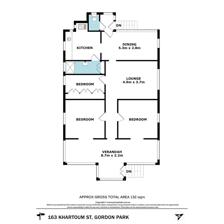 Floorplan of Homely house listing, 163 Khartoum Street, Gordon Park QLD 4031