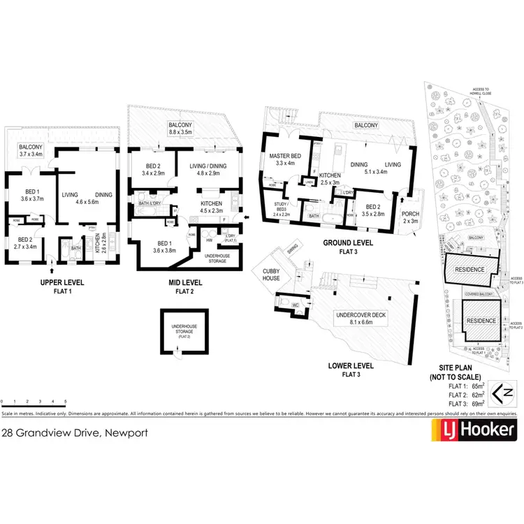Floorplan of Homely house listing, 28 Grandview Drive, Newport NSW 2106