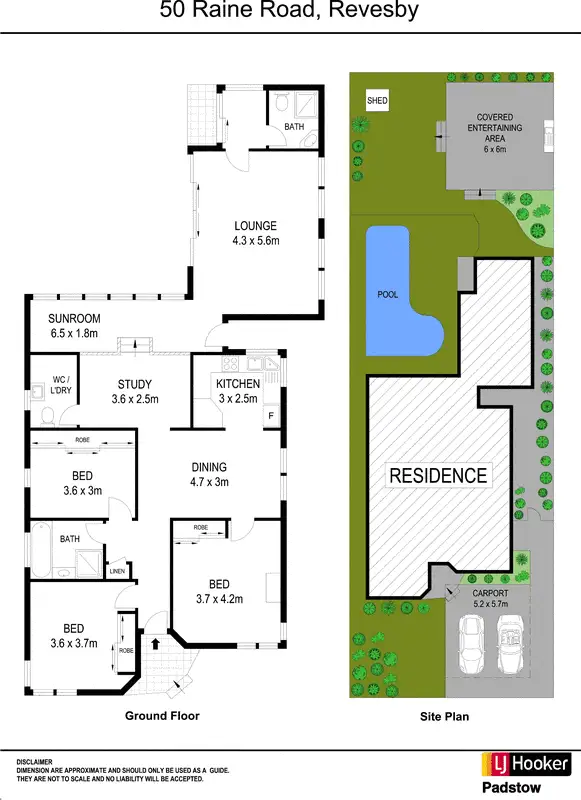Floorplan of Homely house listing, 50 Raine Road, Revesby NSW 2212
