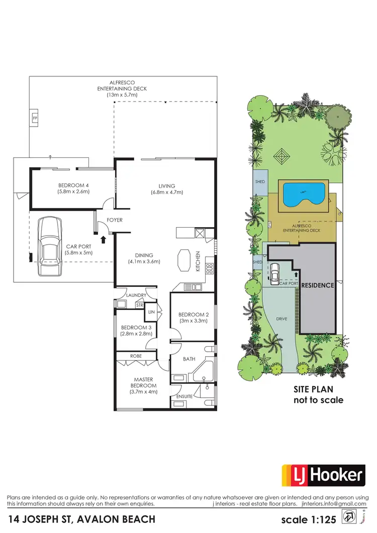 Floorplan of Homely house listing, 14 Joseph Street, Avalon Beach NSW 2107