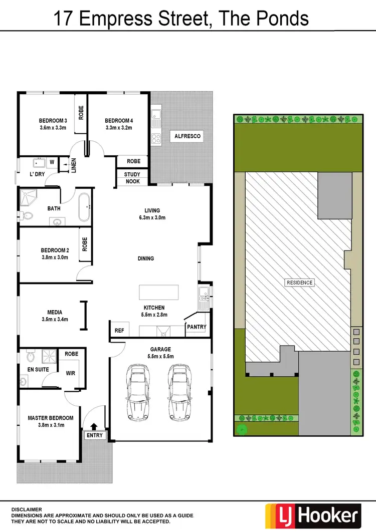Floorplan of Homely house listing, 17 Empress Street, Quakers Hill NSW 2769
