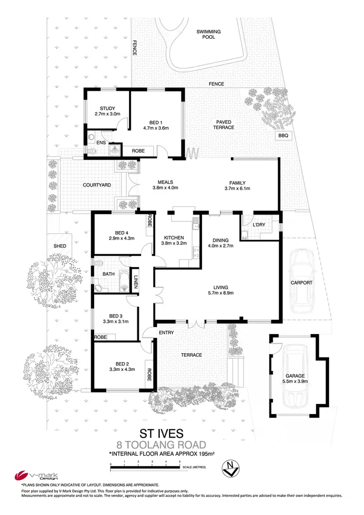 Floorplan of Homely house listing, 8 Toolang Road, St Ives NSW 2075