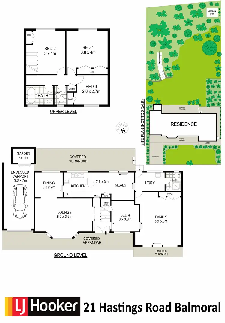 Floorplan of Homely house listing, 21 Hastings Road, Balmoral NSW 2283