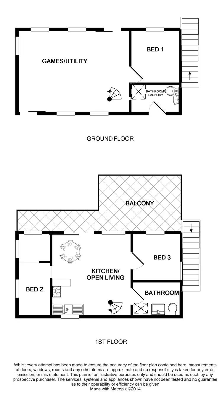 Floorplan of Homely house listing, 75 Marine Parade / Lime Kiln Rd, Port Vincent SA 5581