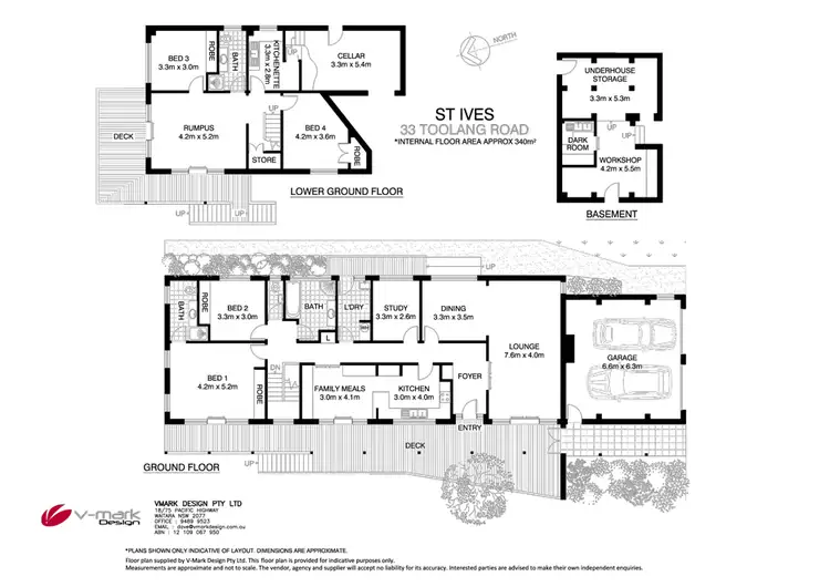 Floorplan of Homely house listing, 33 Toolang Road, St Ives NSW 2075