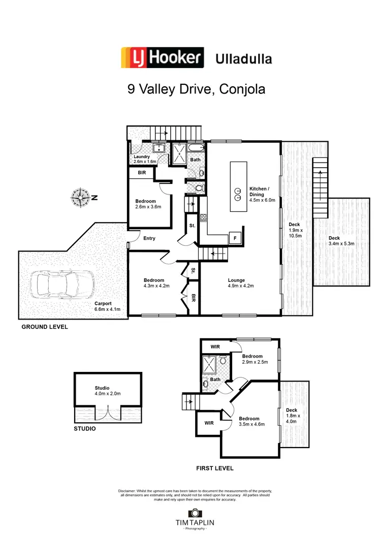 Floorplan of Homely house listing, 9 Valley Drive, Bawley Point NSW 2539