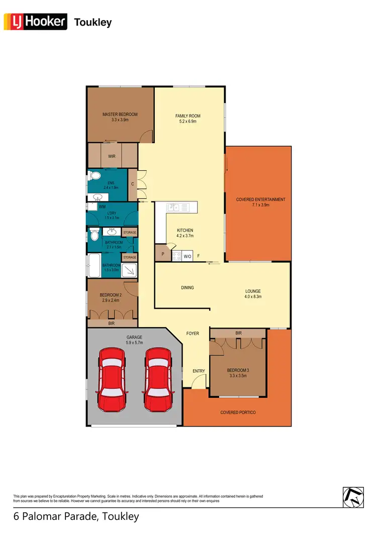 Floorplan of Homely house listing, Address available on request