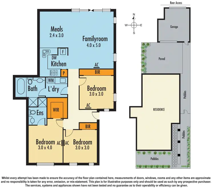 Floorplan of Homely villa listing, 73 Keneally Street, Dandenong VIC 3175