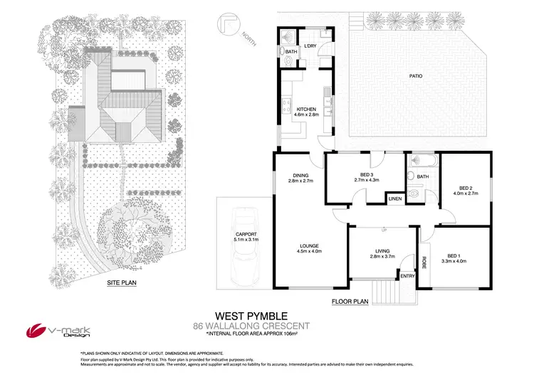 Floorplan of Homely house listing, 86 Wallalong Crescent, West Pymble NSW 2073